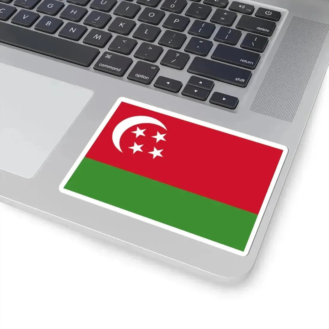 Flag of the Comoros 1975-1978 (Comoros) STICKER Vinyl Kiss-Cut Decal - The Sticker Space