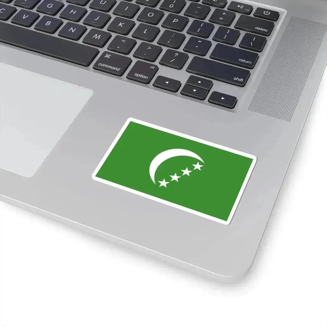 Flag of the Comoros 1978-1992 (Comoros) STICKER Vinyl Kiss-Cut Decal - The Sticker Space