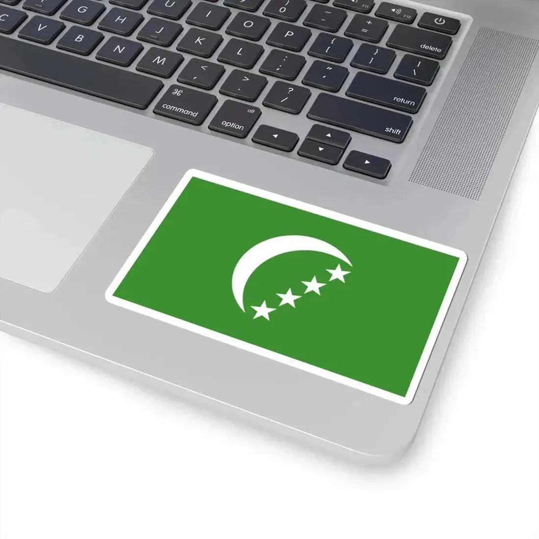 Flag of the Comoros 1978-1992 (Comoros) STICKER Vinyl Kiss-Cut Decal - The Sticker Space