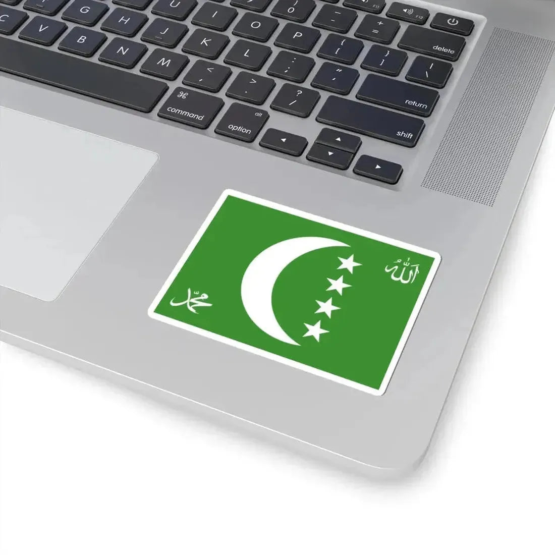 Flag of the Comoros 1996-2001 (Comoros) STICKER Vinyl Kiss-Cut Decal - The Sticker Space