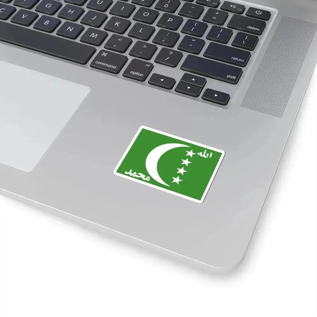 Flag of the Comoros 1996-2001 Erroneous Variant (Comoros) STICKER Vinyl Kiss-Cut Decal - The Sticker Space