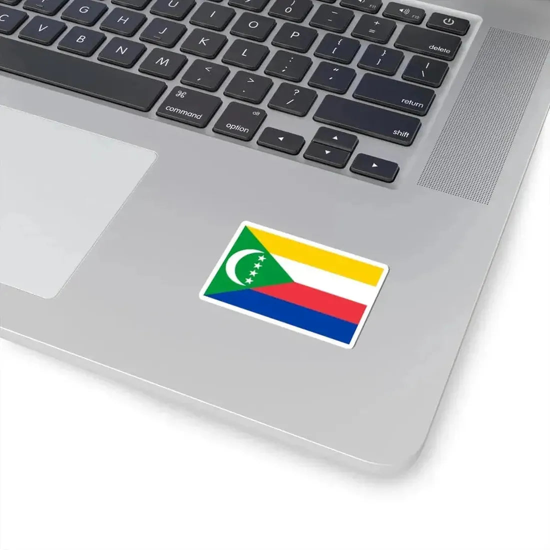 Flag of the Comoros 3-2 (Comoros) STICKER Vinyl Kiss-Cut Decal - The Sticker Space