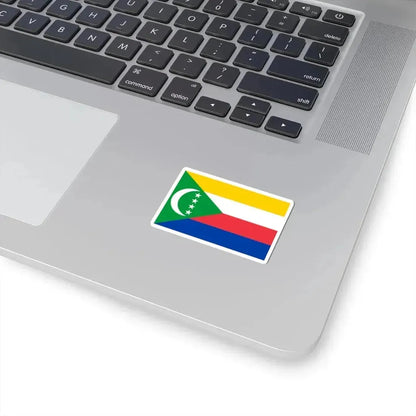 Flag of the Comoros 3-2 (Comoros) STICKER Vinyl Kiss-Cut Decal - The Sticker Space