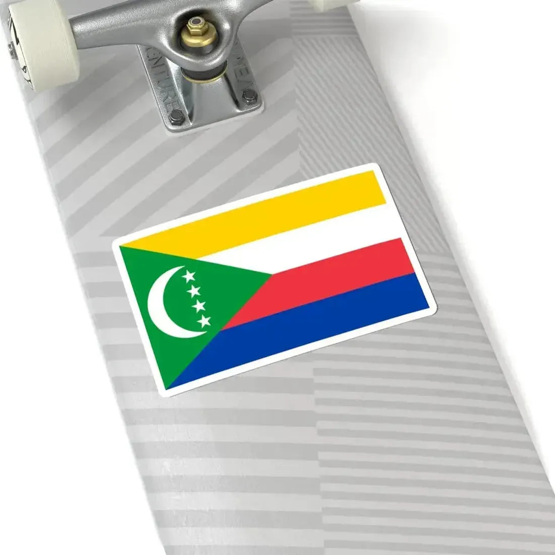 Flag of the Comoros (Comoros) STICKER Vinyl Kiss-Cut Decal - The Sticker Space