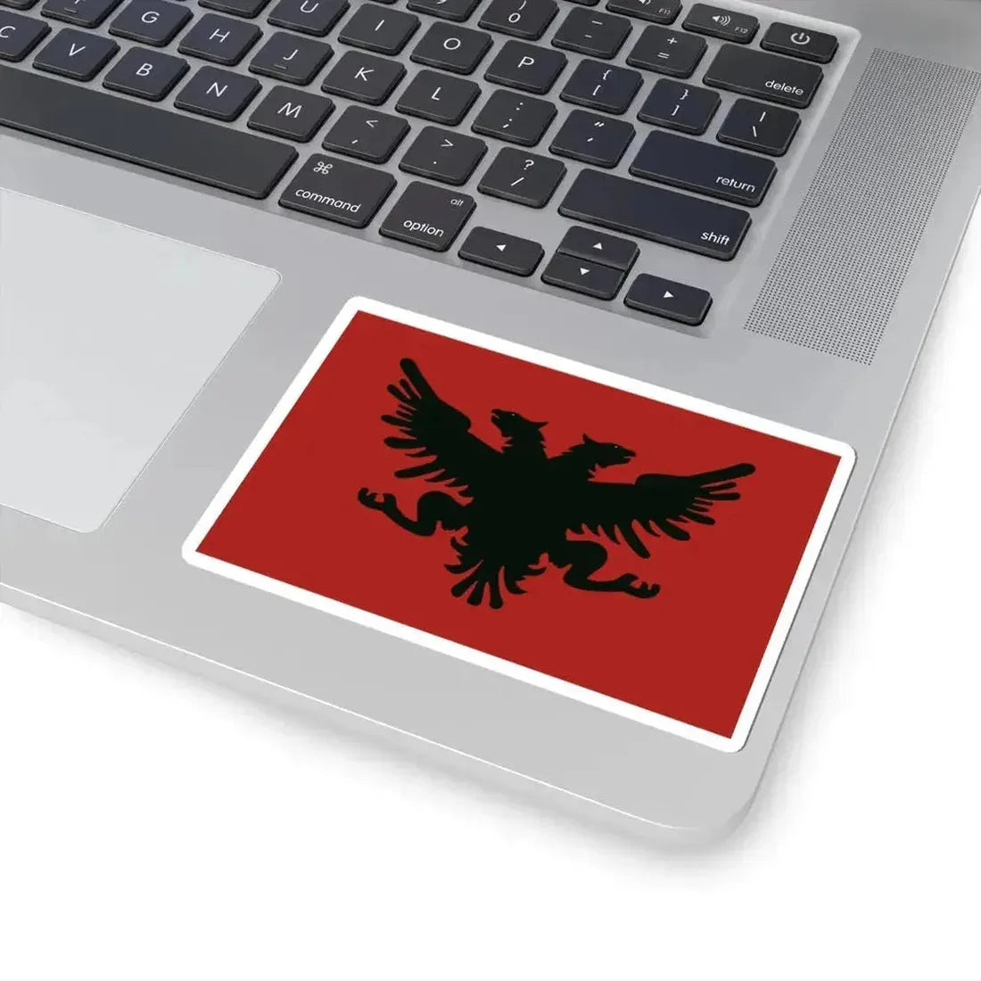 Flag of the Congress of Lushnje (Albania) STICKER Vinyl Kiss-Cut Decal - The Sticker Space