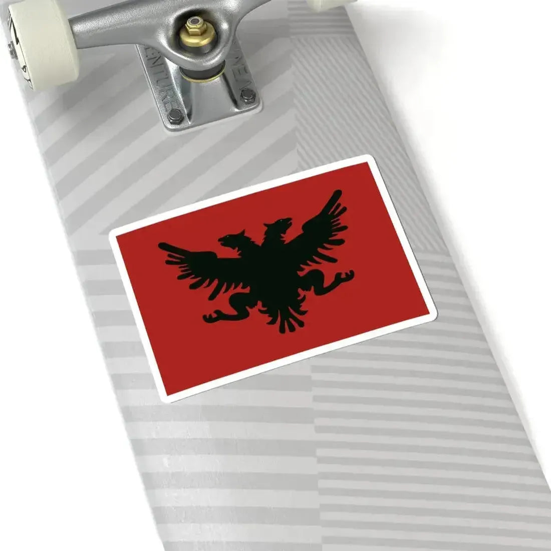 Flag of the Congress of Lushnje (Albania) STICKER Vinyl Kiss-Cut Decal - The Sticker Space