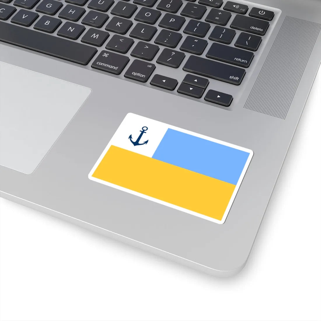 Flag of the Consul of Ukraine 1918 (Ukraine) STICKER Vinyl Kiss-Cut Decal - The Sticker Space