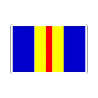 Flag of the Corps of EME (India) STICKER Vinyl Die-Cut Decal 2 Inch - The Sticker Space