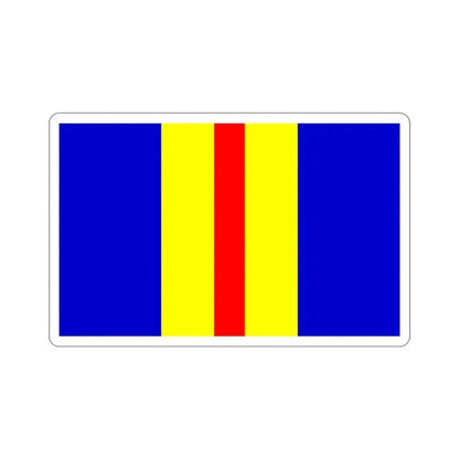 Flag of the Corps of EME (India) STICKER Vinyl Die-Cut Decal 2 Inch - The Sticker Space