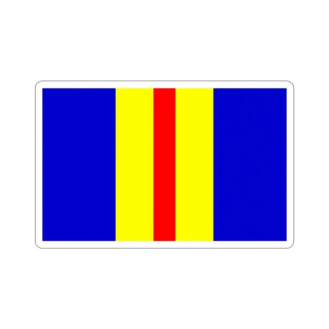 Flag of the Corps of EME (India) STICKER Vinyl Die-Cut Decal 3 Inch - The Sticker Space