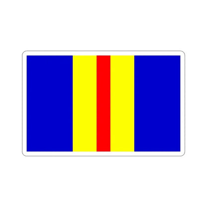 Flag of the Corps of EME (India) STICKER Vinyl Die-Cut Decal 4 Inch - The Sticker Space