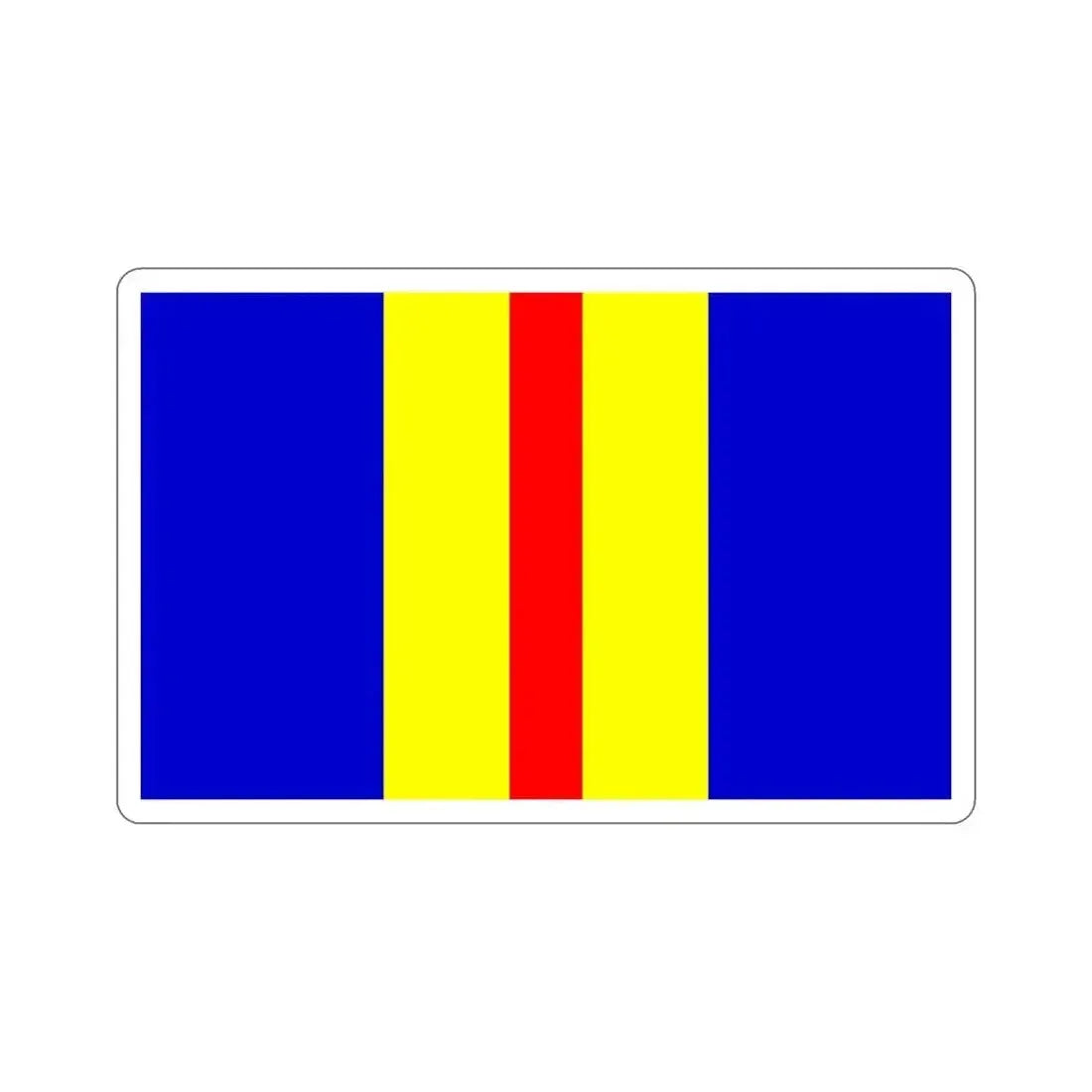 Flag of the Corps of EME (India) STICKER Vinyl Die-Cut Decal 5 Inch - The Sticker Space