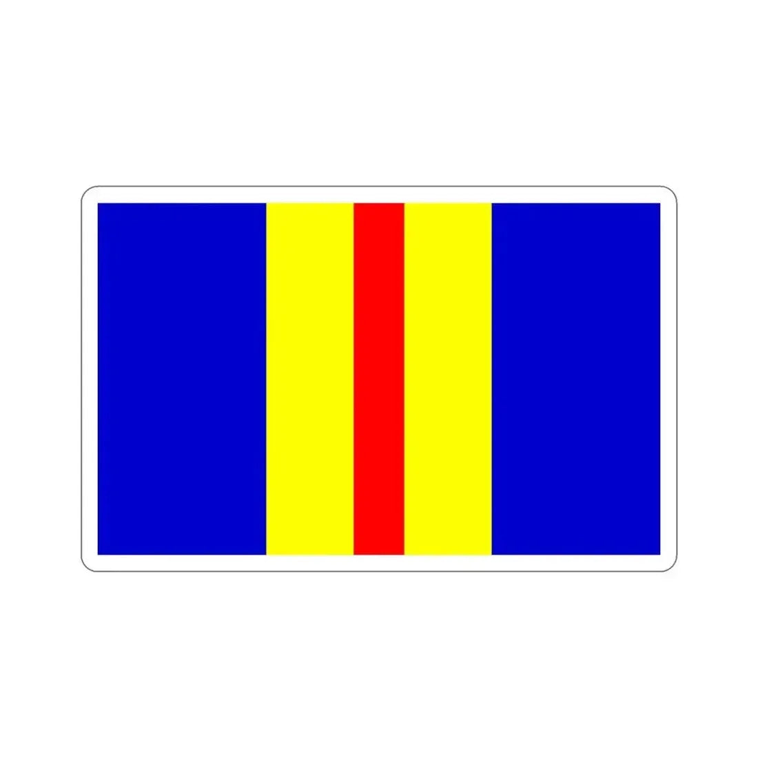 Flag of the Corps of EME (India) STICKER Vinyl Die-Cut Decal 5 Inch - The Sticker Space