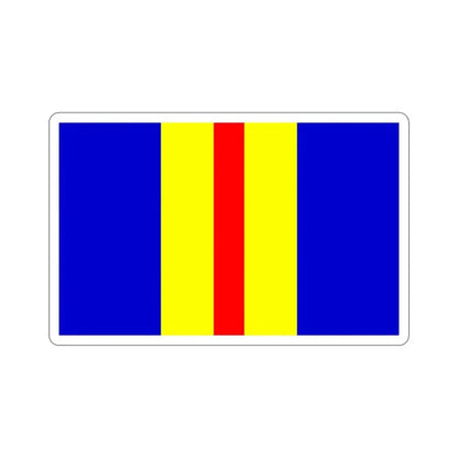 Flag of the Corps of EME (India) STICKER Vinyl Die-Cut Decal 5 Inch - The Sticker Space