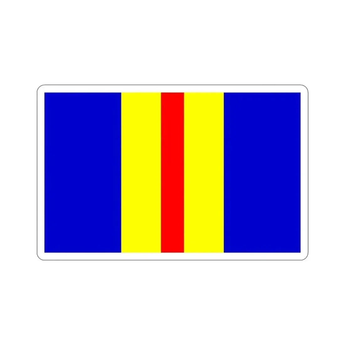 Flag of the Corps of EME (India) STICKER Vinyl Die-Cut Decal 6 Inch - The Sticker Space