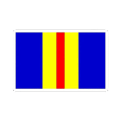 Flag of the Corps of EME (India) STICKER Vinyl Die-Cut Decal 6 Inch - The Sticker Space