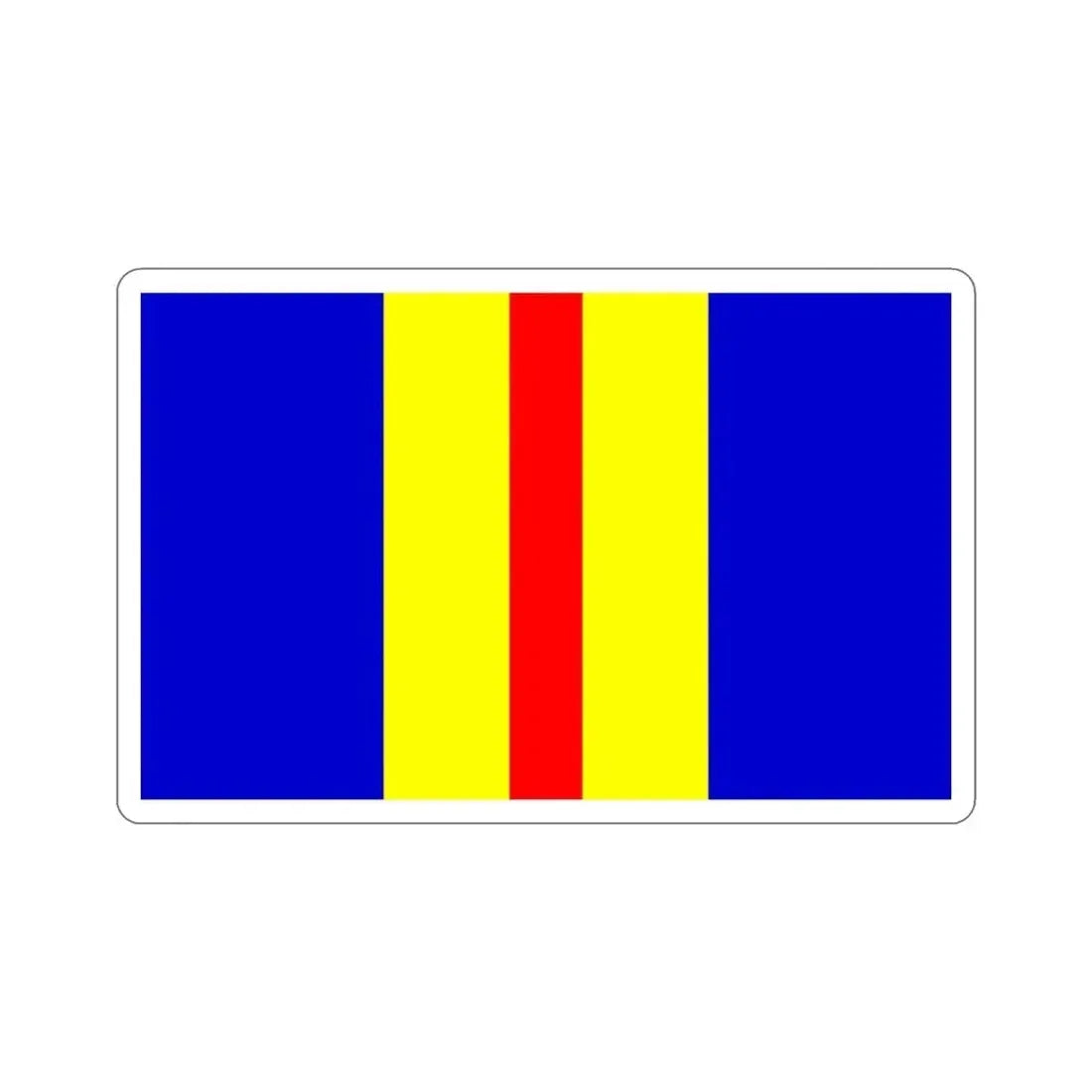 Flag of the Corps of EME (India) STICKER Vinyl Die-Cut Decal 6 Inch - The Sticker Space