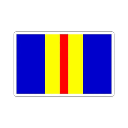 Flag of the Corps of EME (India) STICKER Vinyl Die-Cut Decal 6 Inch - The Sticker Space