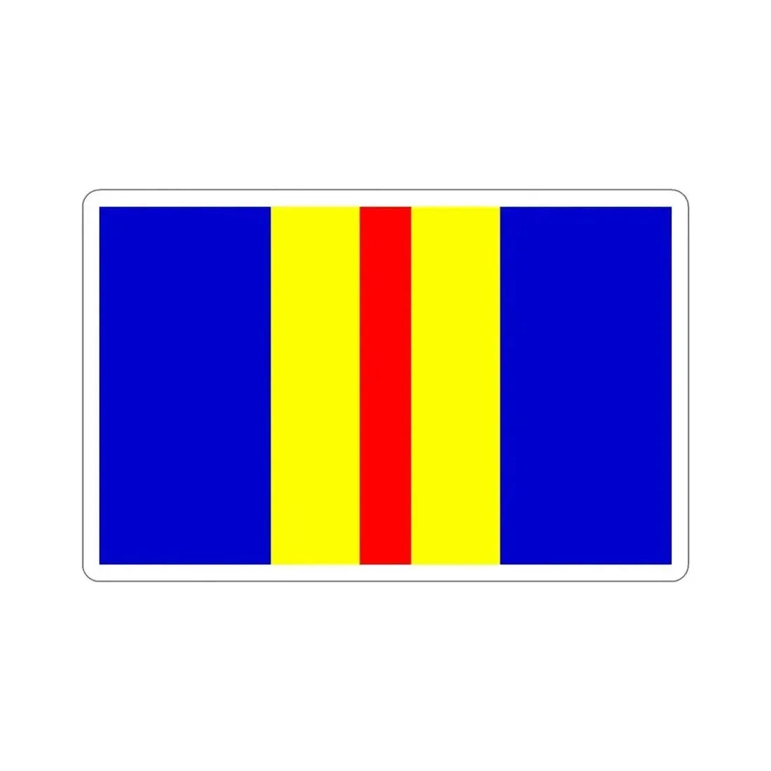 Flag of the Corps of EME (India) STICKER Vinyl Die-Cut Decal - The Sticker Space