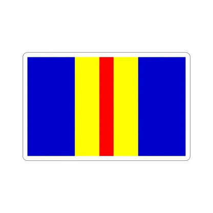 Flag of the Corps of EME (India) STICKER Vinyl Die-Cut Decal - The Sticker Space