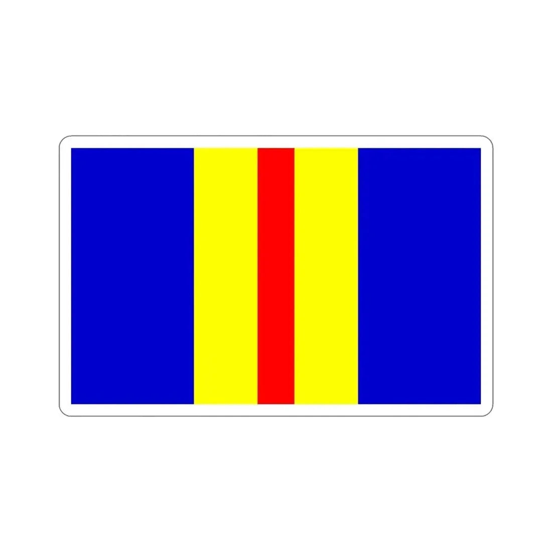 Flag of the Corps of EME (India) STICKER Vinyl Die-Cut Decal - The Sticker Space