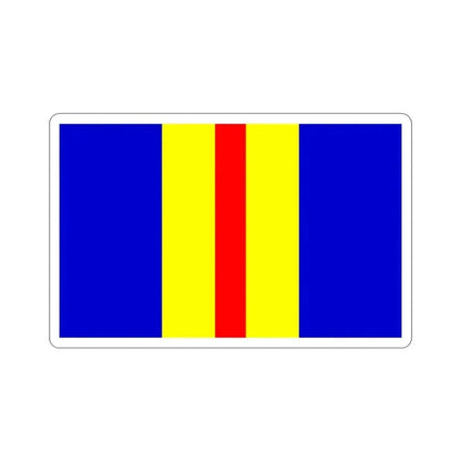 Flag of the Corps of EME (India) STICKER Vinyl Die-Cut Decal - The Sticker Space
