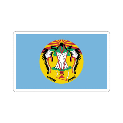 Flag of the Crow Nation STICKER Vinyl Die-Cut Decal-2 Inch-The Sticker Space