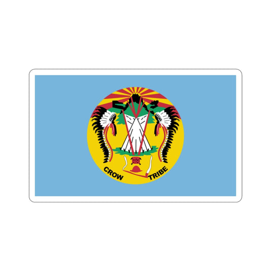 Flag of the Crow Nation STICKER Vinyl Die-Cut Decal-2 Inch-The Sticker Space