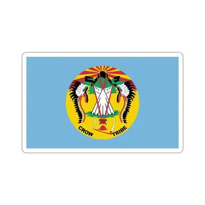 Flag of the Crow Nation STICKER Vinyl Die-Cut Decal 2 Inch - The Sticker Space
