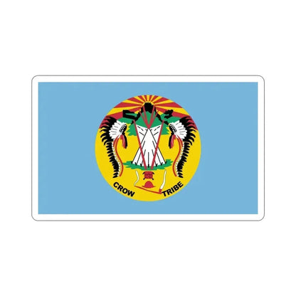 Flag of the Crow Nation STICKER Vinyl Die-Cut Decal 3 Inch - The Sticker Space