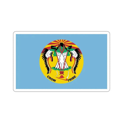 Flag of the Crow Nation STICKER Vinyl Die-Cut Decal 5 Inch - The Sticker Space