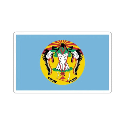 Flag of the Crow Nation STICKER Vinyl Die-Cut Decal 6 Inch - The Sticker Space