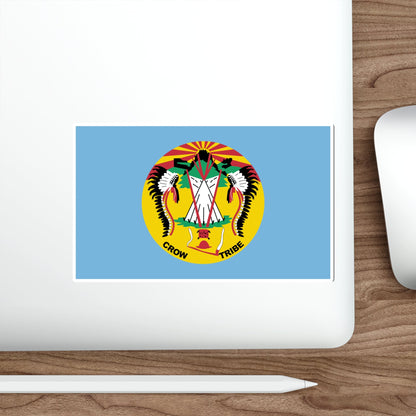 Flag of the Crow Nation STICKER Vinyl Die-Cut Decal-The Sticker Space