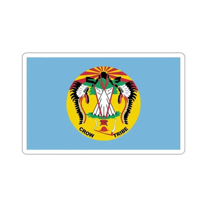Flag of the Crow Nation STICKER Vinyl Die-Cut Decal - The Sticker Space