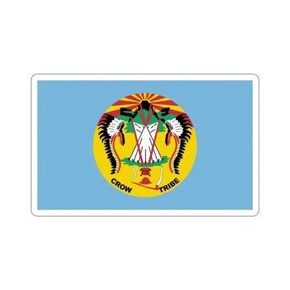 Flag of the Crow Nation STICKER Vinyl Die-Cut Decal - The Sticker Space