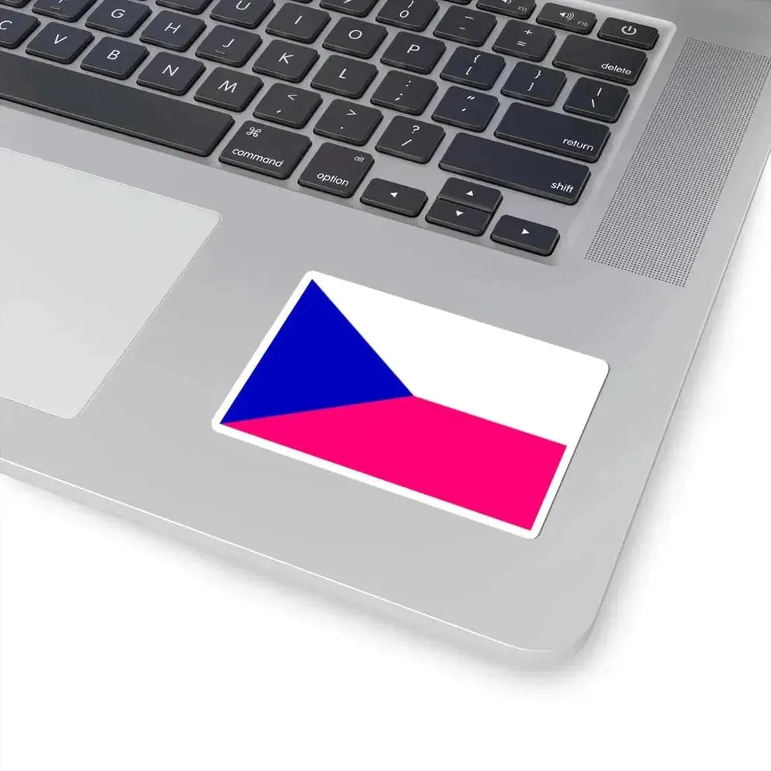Flag of the Czech Republic Bisexual (Czech Republic) STICKER Vinyl Kiss-Cut Decal - The Sticker Space