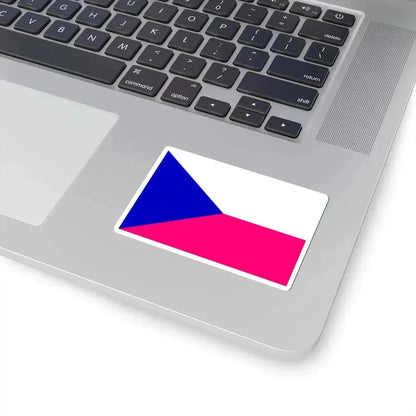 Flag of the Czech Republic Bisexual (Czech Republic) STICKER Vinyl Kiss-Cut Decal - The Sticker Space