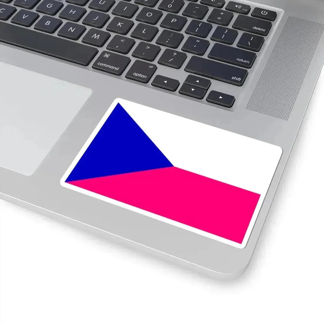 Flag of the Czech Republic Bisexual (Czech Republic) STICKER Vinyl Kiss-Cut Decal - The Sticker Space