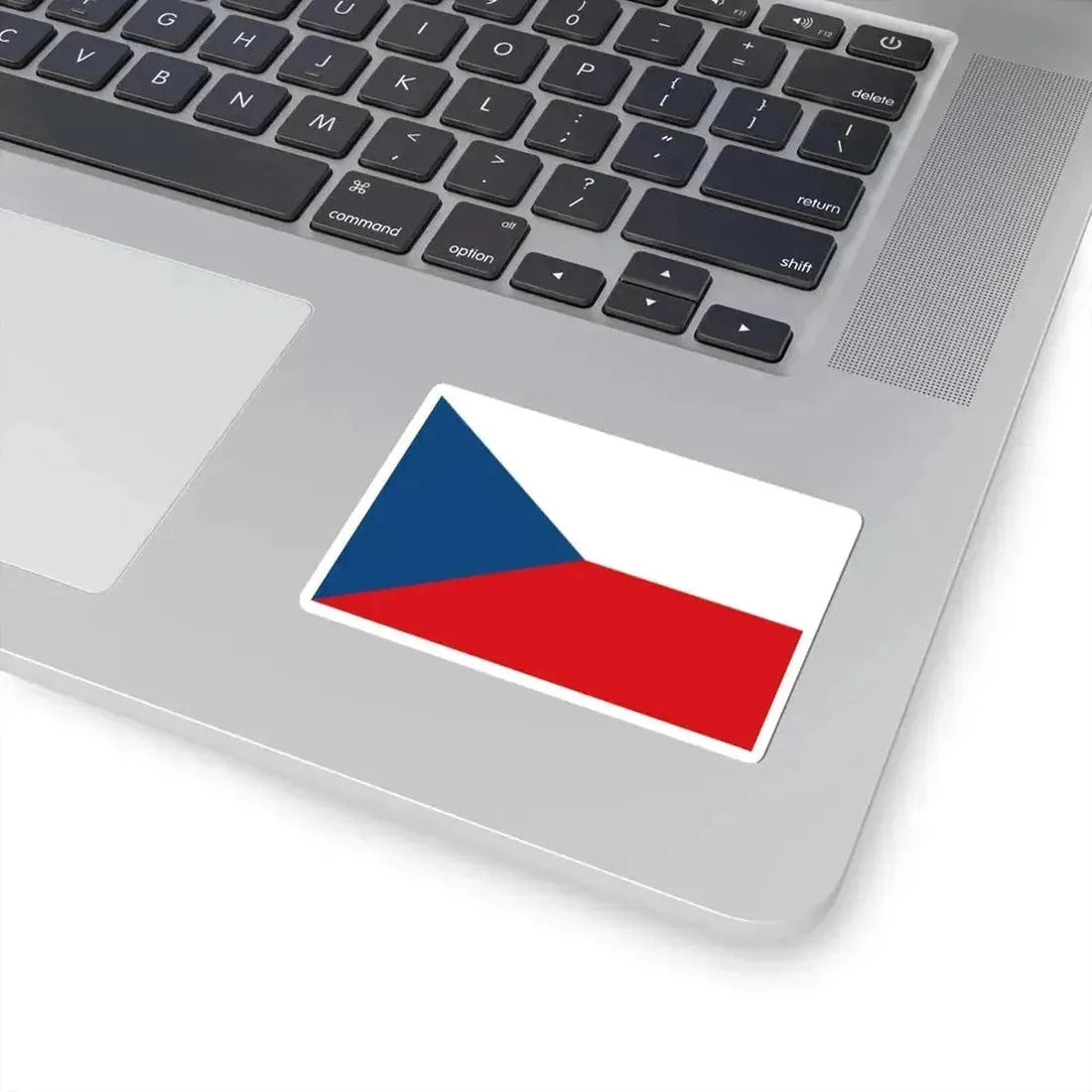 Flag of the Czech Republic (Czech Republic) STICKER Vinyl Kiss-Cut Decal - The Sticker Space