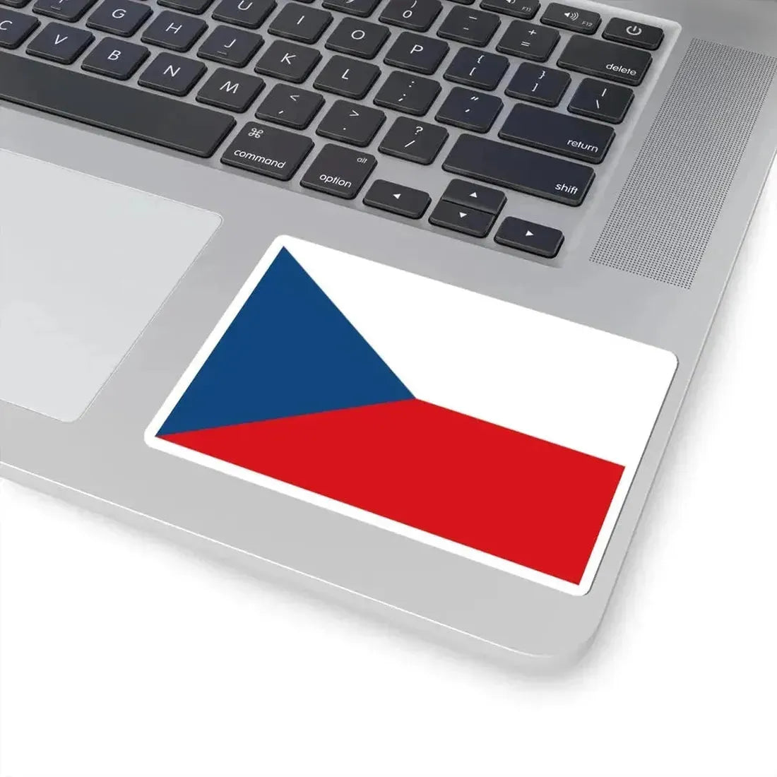 Flag of the Czech Republic (Czech Republic) STICKER Vinyl Kiss-Cut Decal - The Sticker Space