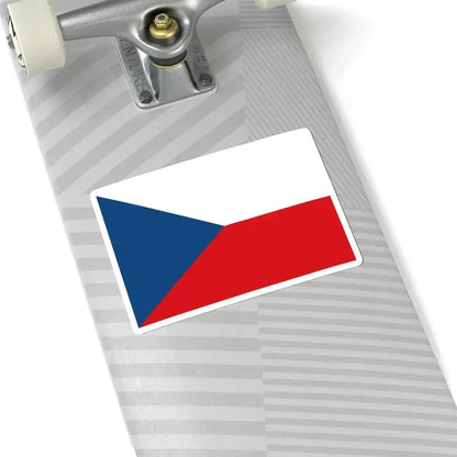 Flag of the Czech Republic (Czech Republic) STICKER Vinyl Kiss-Cut Decal - The Sticker Space