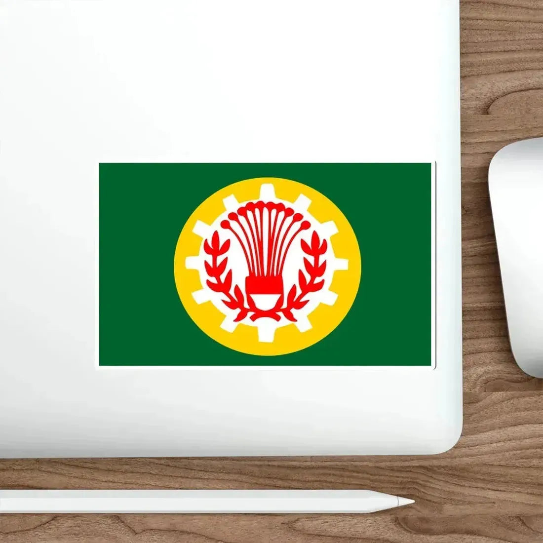 Flag of the Dakahlia Governorate Egypt STICKER Vinyl Die-Cut Decal - The Sticker Space