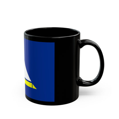 Flag of the Damietta Governorate Egypt - Black Coffee Mug-The Sticker Space