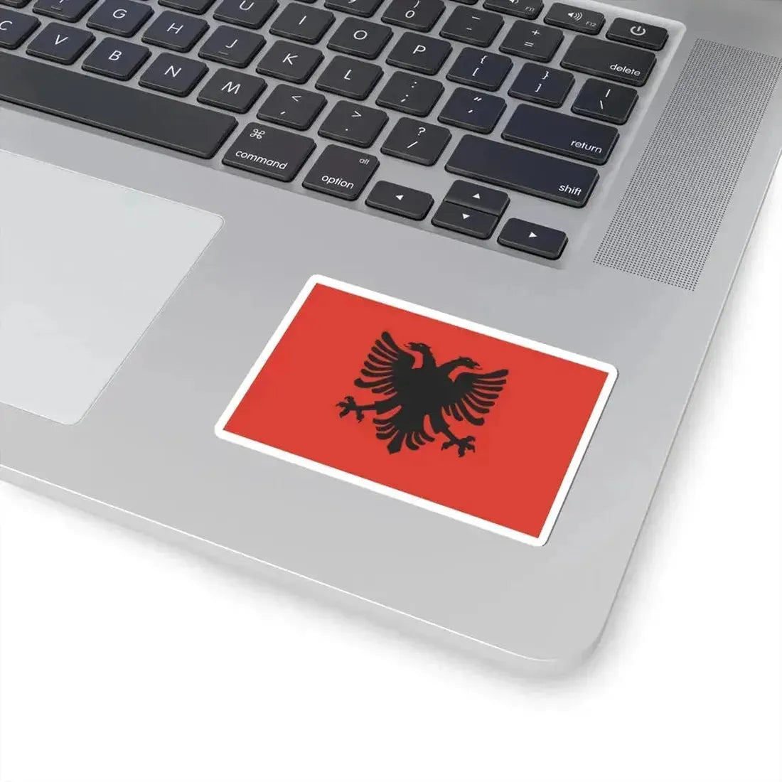 Flag of the Democratic Government of Albania 1944-1946 (Albania) STICKER Vinyl Kiss-Cut Decal - The Sticker Space