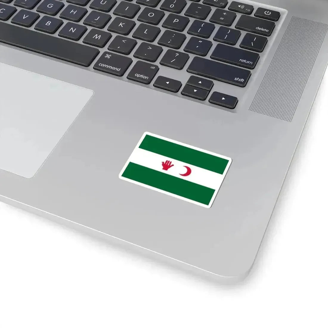 Flag of the Democratic Union of the Algerian Manifesto UDMA (Algeria) STICKER Vinyl Kiss-Cut Decal - The Sticker Space