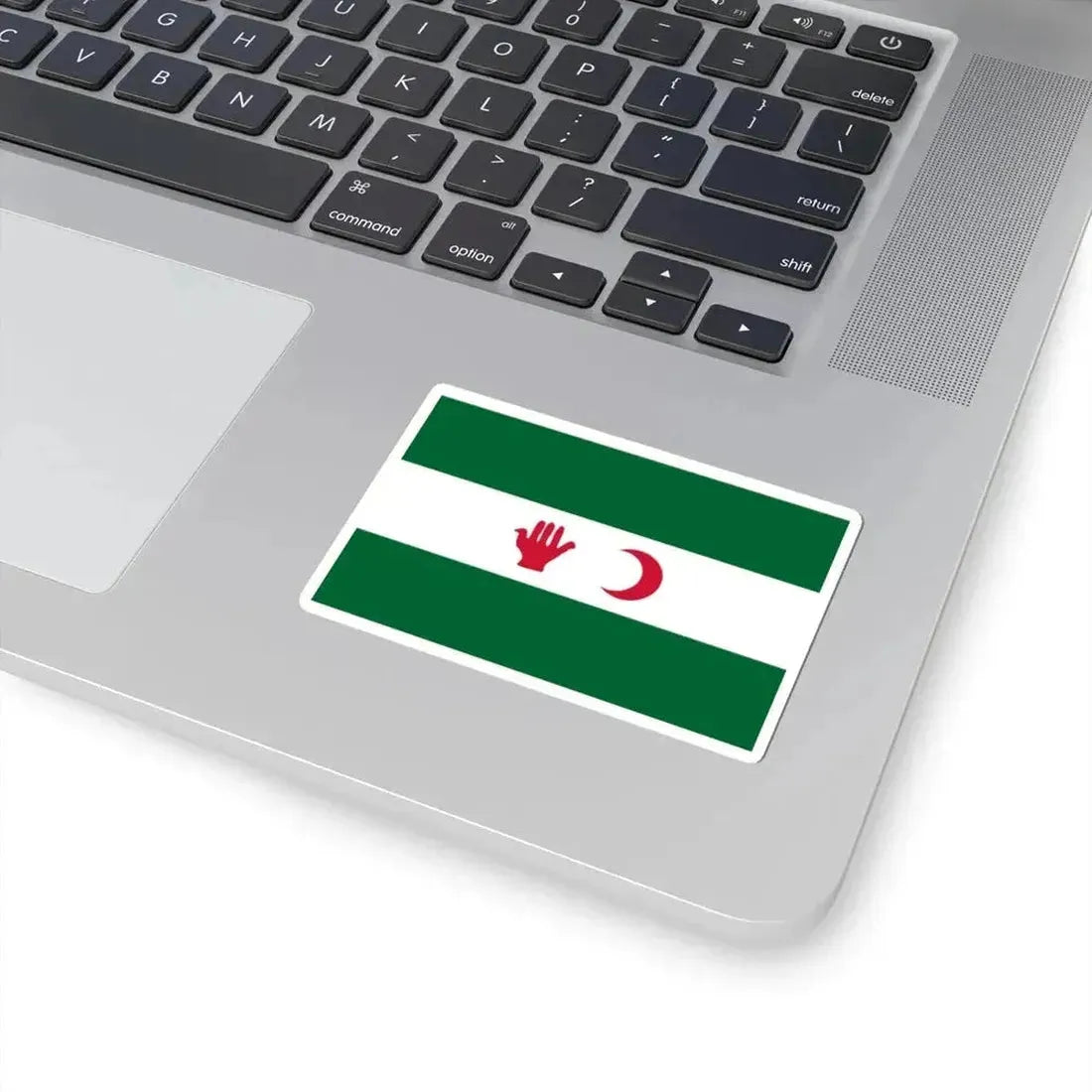 Flag of the Democratic Union of the Algerian Manifesto UDMA (Algeria) STICKER Vinyl Kiss-Cut Decal - The Sticker Space
