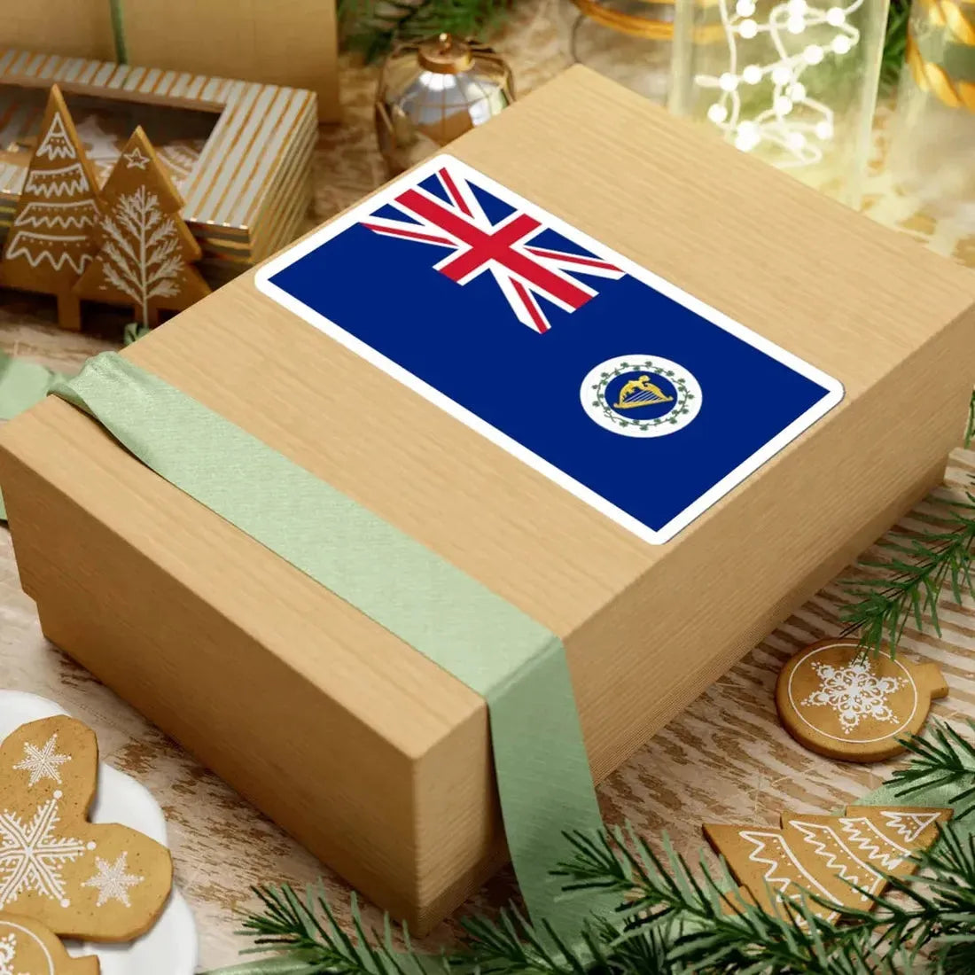 Flag of the Departement of Agriculture Ireland circa 1900-1922 (Ireland) STICKER Vinyl Kiss-Cut Decal - The Sticker Space