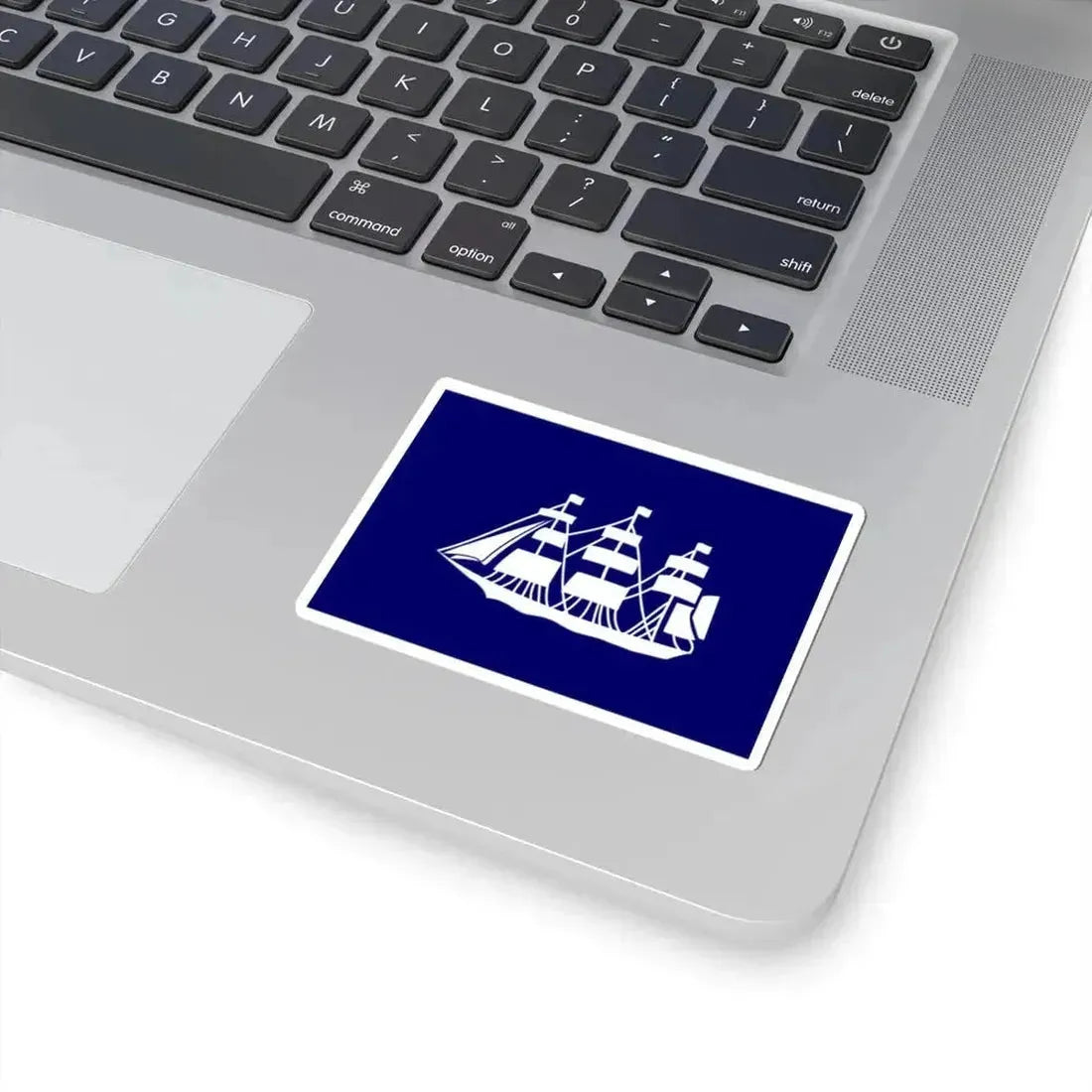 Flag of the Director of the Bureau of Marine Inspection and Navigation (United States) STICKER Vinyl Kiss-Cut Decal - The Sticker Space