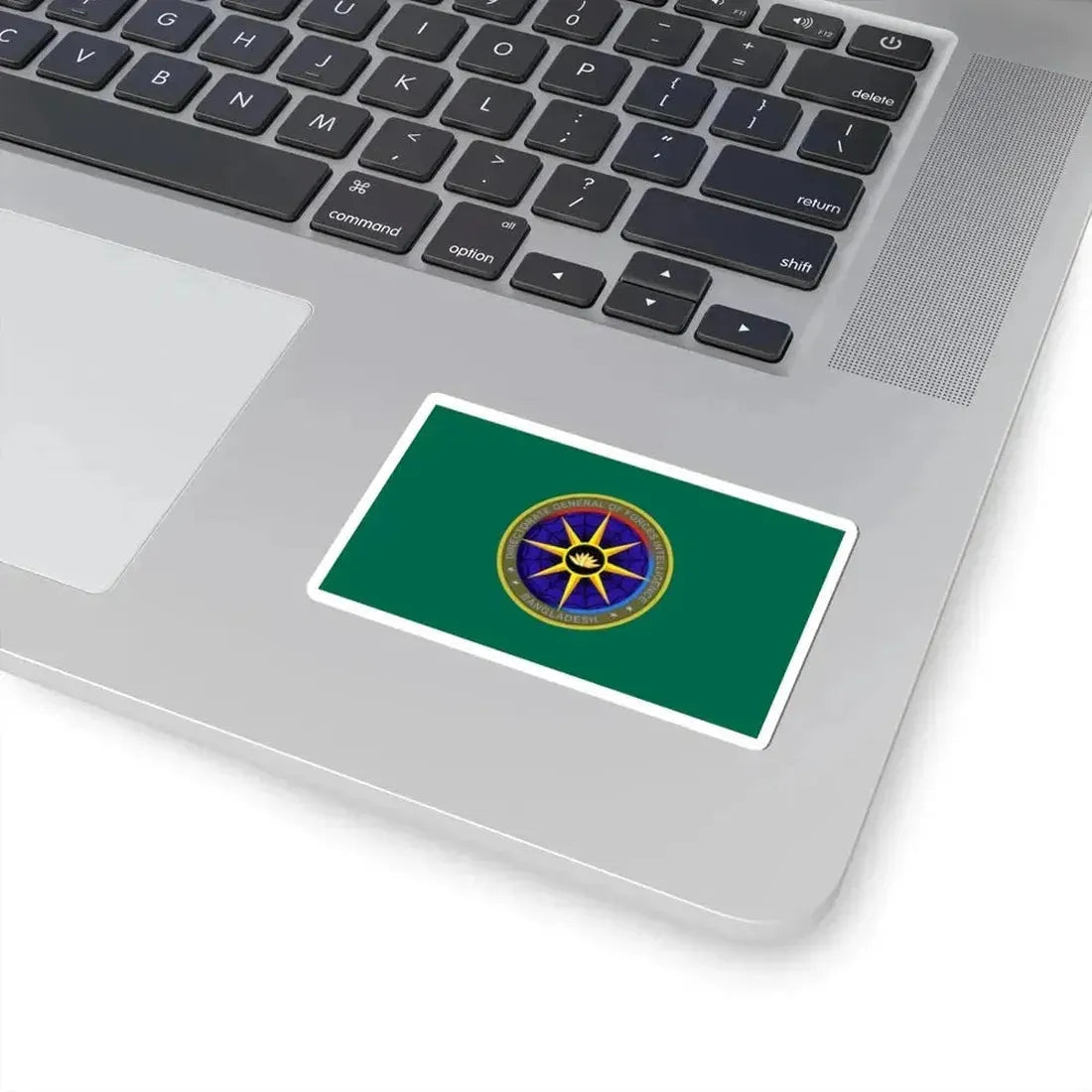 Flag of the Directorate General of Forces Intelligence (Bangladesh) STICKER Vinyl Kiss-Cut Decal - The Sticker Space