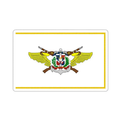 Flag of the Dominican Armed Forces STICKER Vinyl Die-Cut Decal 2 Inch - The Sticker Space